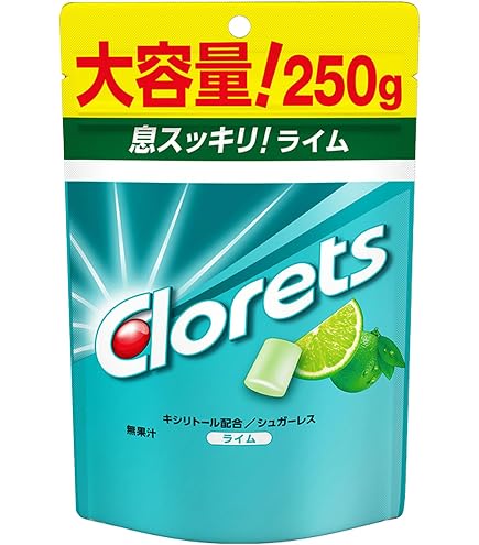 Amazon.co.jp: モンデリーズ クロレッツ クリアミントスタンドパウチ