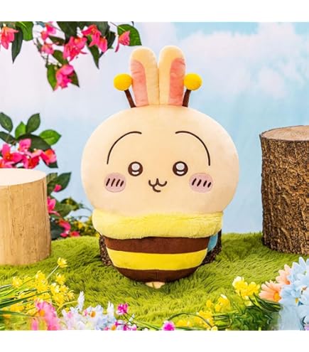 ちいかわ ハチさん BIGぬいぐるみ Amazon.co.jp: ちい.かわ ハチさん BIG ぬいぐるみ 約35