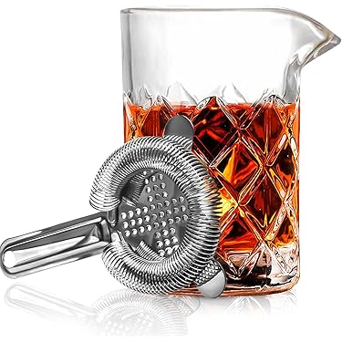 Amazon｜カクテルセット ステンレス製ミキシンググラスセット