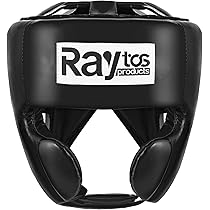 Amazon | Raytos ヘッドギア ボクシング 【軽量210g PU製、180度広視野