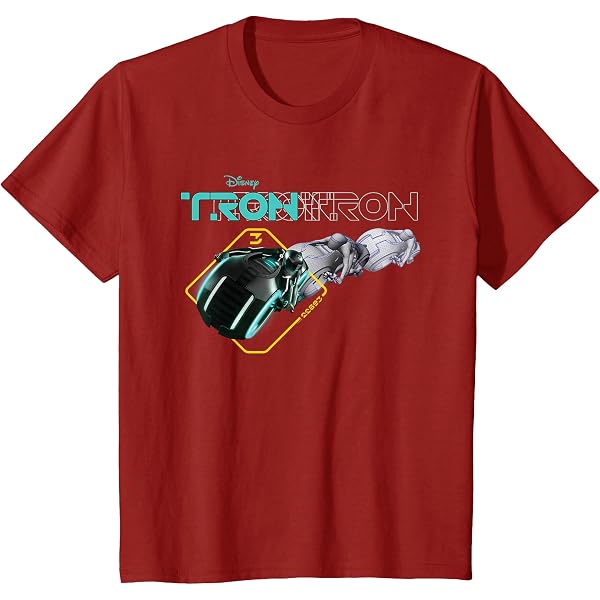 Amazon | ディズニー トロン：レガシー 公式 2010 映画 ロゴ Tシャツ