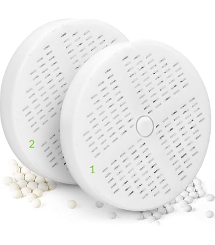 VeoryFly 4-Pack 30-Stage Shower Filter Replacement Cartridge – Fits Most Multi-Stage Shower Filters, Reduces Chlorine, Heavy Metals, Softens Hard Water, Vitamin C Infused