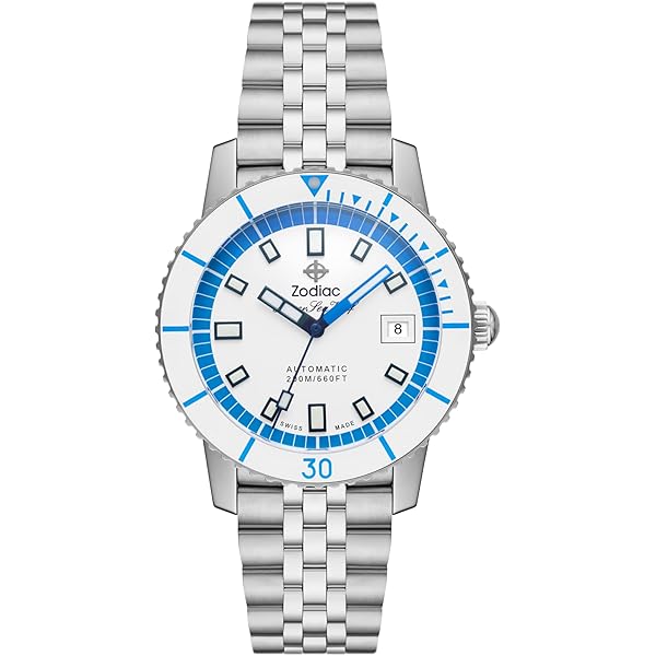 Amazon.co.jp: [Zodiac] 自動巻き腕時計 SUPER SEA WOLF 53 ZO9287