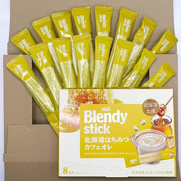 ブレンディスティック 北海道ミルクカフェオレ 8本入り Amazon.co.jp: AGF ブレンディスティック 北海道ミルクカフェ