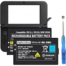 Amazon.co.jp: ElephantStory For ニンテンドー 3DS LL XL バッテリー