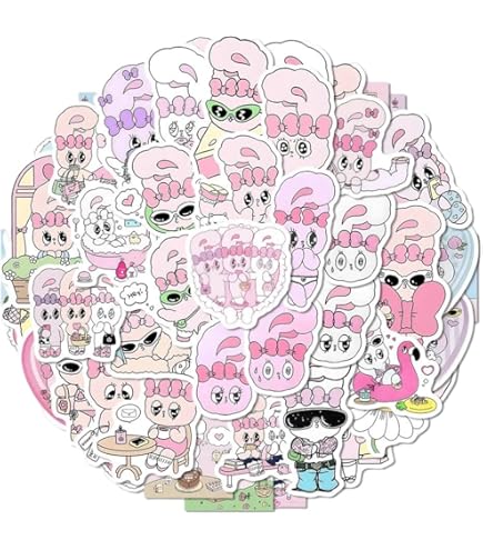 エスターバニー　ステッカー　シール　デコ 6個セット エスターバニー ステッカー シール デコ 6個セット Amazon.co.jp