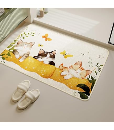 Amazon｜RIPNDIP リップンディップ Go Away Rug ラグ 玄関マット 猫