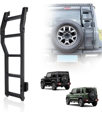 Amazon.co.jp: KIKAIYA ジムニー テールドアラダー JB64 JB74