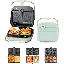 SOLEMOODホットサンドメーカー ワッフル ドーナツ型付き Amazon | SOLEMOOD ホットサンドメーカー 耳まで焼ける 電気 ワッフル