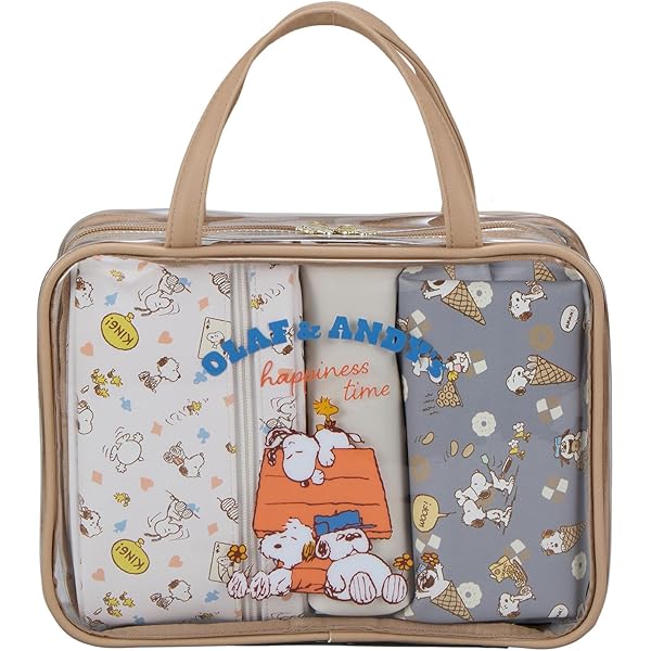 Amazon.co.jp: [シフレ] トラベルポーチセット 7122 PN173. ベージュ