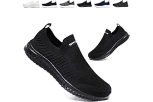 [JIAFO] スリッポン メンズ レディース スニーカー ウォーキングシューズ 幅広 紐なし 超軽量 大きいサイズ ランニングシューズ トレーニングシューズ 歩きやすい 滑り止 ナースシューズ 婦人靴 運動靴 通勤 男女兼用22.5cm~28cm