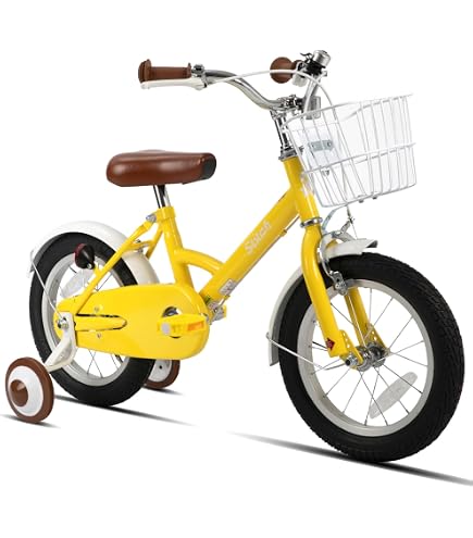子供用自転車 18インチ 黄色 前かご付き Amazon.co.jp: ZHZ 子供用自転車
