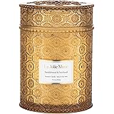 LA JOLIE MUSE アロマキャンドル サンダルウッド&パチュリーの香り 木の芯 ガラスの瓶 550g 80時間 ギフト プレゼント