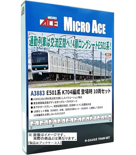Amazon | マイクロエース (MICRO ACE) Nゲージ E501系 K751編成 登場時