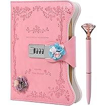 Amazon.co.jp: 鍵付きノート 日記帳 鍵付き B6 可愛い 姫系 秘密ノート