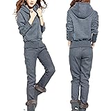 [BLANK BLANC] [ブランクブラン] セットアップ 上下 2点セット レディース スウェット パーカー パンツ 裏起毛 秋 冬 部屋着 室内 M～2XL