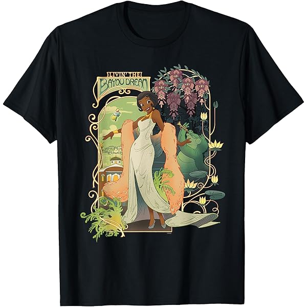 Disney - 新品タグ付　ティアナ　プリンセスと魔法のキス　Tシャツ　希少　レア 海外ディズニー プリンセスと魔法のキス ティアナ Tシャツ