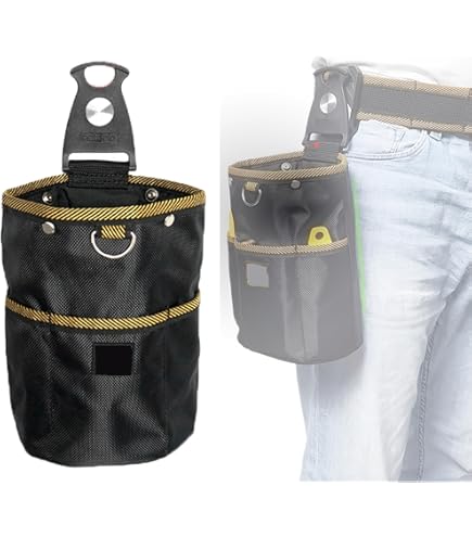 腰道具 腰袋 工具差し 黒×金 4連チェーン付き ニックス風ベルトループ Amazon.co.jp: ノーブランド品 2連チェーン付き黒×金腰道具腰袋工具