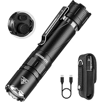 Amazon.co.jp: Sofirn SK30 戦術懐中電灯 フラッシュライト 3000