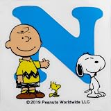 Amazon 明邦 Snoopy スヌーピー イニシャルステッカー 転写タイプ アルファベットy Sn235 ステッカー デカール 車 バイク