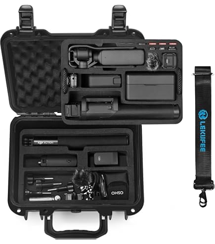 Amazon.co.jp: DJI Osmo Pocket 3 専用 ケース/キャリングケース 耐