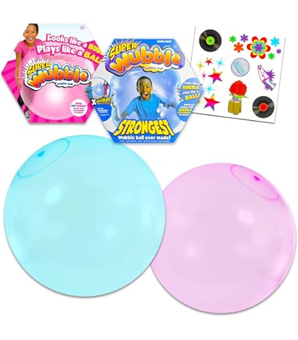 Amazon.co.jp: The Amazing SUPER Wubble Bubble Ball with Pump