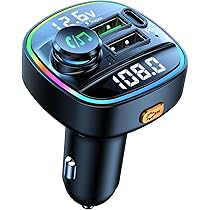 Amazon.co.jp: FMトランスミッター QC3.0急速充電 PD20W