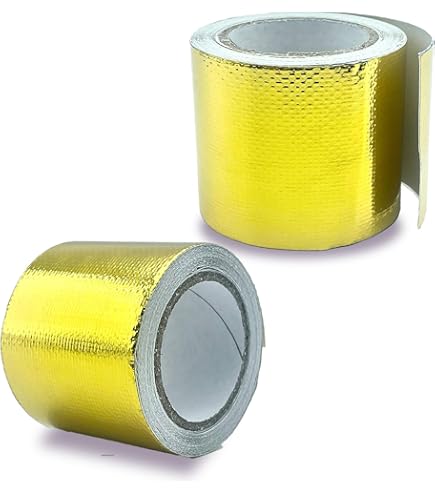Amazon.co.jp: Daytona 93665 Motorcycle Aluminum Tape Heat