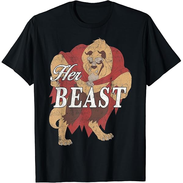 Amazon | [東京ディズニーリゾート] 美女と野獣 ベル 総柄 Tシャツ M
