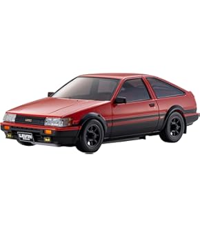 京商ミニッツASC カローラレビンAE86 ASC MA020 トヨタ カローラレビン AE86 ホワイト/ブラック