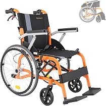 Amazon | Care-Parents 車椅子 自走式 アルミ製 折りたたみ 車イス