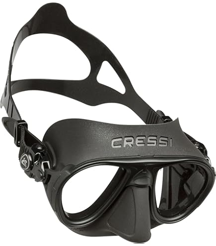 【送料無料】展示品 CRESSI クレッシー BIG EYES EVOLUTION ダイビングマスク シュノーケリング スキューバダイビング 2眼マスクJ2A BIG EYES EVOLUTION ビッグ アイズ エボリューション クリスタル