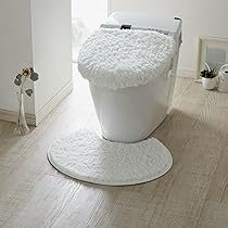 専用　ホワイトタオル　トイレ蓋カバー２点 pbh-shop_10003972