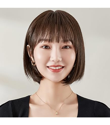 Amazon.co.jp: HAIRCUBEフルウィッグ人毛100％ セミロング パーマ