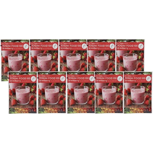 Amazon.co.jp: LAVA ヨギーニフード100 strawberry ストロベリー味 7袋