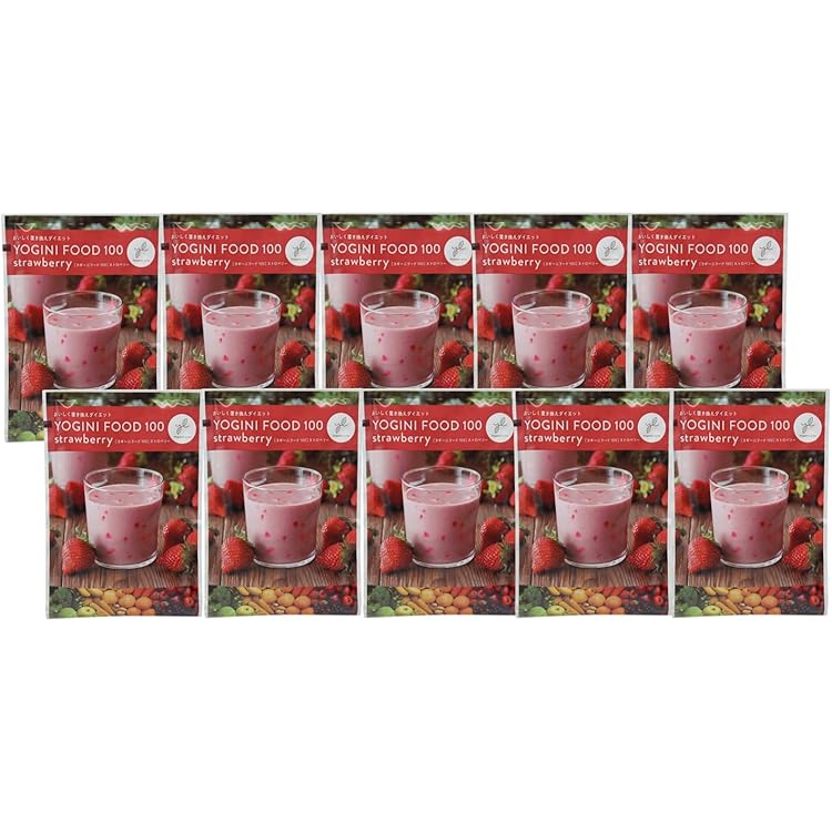 Amazon.co.jp: LAVA ヨギーニフード100 strawberry ストロベリー味 7袋