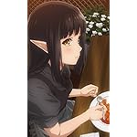 異世界食堂 FVGA(480×800)壁紙 『黒』(クロ) 異世界食堂 FVGA(480×800)壁紙 『黒』(クロ)