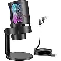 Amazon.co.jp: FIFINE ゲーミング マイク USB PC マイク