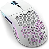 Glorious ゲーミングマウス モデルO ワイヤレス (スタンダードサイズ) マット ホワイト