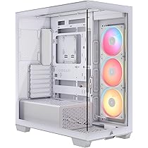 Amazon | CORSAIR 3500X LX-R RGB iCUE LINKミドルタワーPCケース — 3