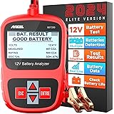 ANCEL BST200 Car Battery Tester 12V 100-1100 CCA Automotive Bad Cell Load Test Tool Digital Analyzer Tester for Car Truck Mot