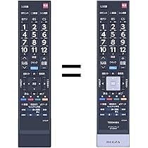 Amazon | CLVIZCXOM テレビリモコン CT-90443 for 東芝 TOSHIBA