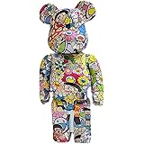 Bearbricks 400% 暴力的なクマのビルディングブロッククマドラえもんの置物モデル手作りの収集可能なおもちゃギフトファッション装飾彫刻像28CM（11in） A