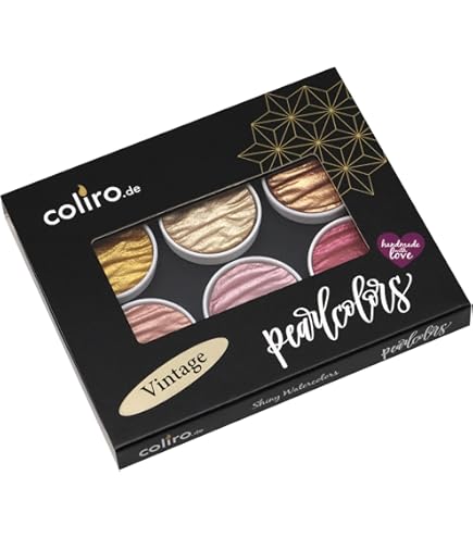 Amazon | Coliro Artist Mica Watercolour M760 Pearl Colour Set