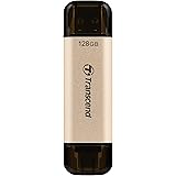 トランセンドジャパン トランセンド 高速・高耐久USBメモリ 128GB USB 3.2 Gen1 Type-A/Type-C 両対応 (最大転送速度420MB/s)【データ復旧ソフト無償提供】TS128GJF930C