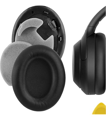 ソニー　WH-1000XM5 付属品あり　イヤーパッド付き Amazon | WH-1000XM5イヤーパッド交換防音イヤーパッドソニーWH