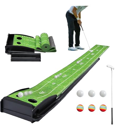 Putting Tutor Con Funda Con Cierre Gratis, Putting Train-fs