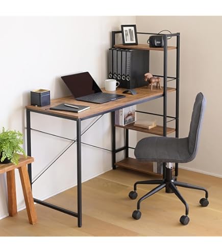 Amazon.co.jp: 山善(YAMAZEN) デスク 選べる幅 (幅90 幅110) ラック  