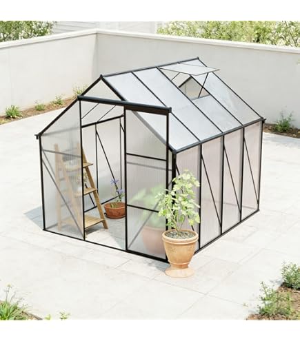 Amazon.co.jp: 温室 保温 温室棚 サイズ 幅188M*奥行310CM*高195CM