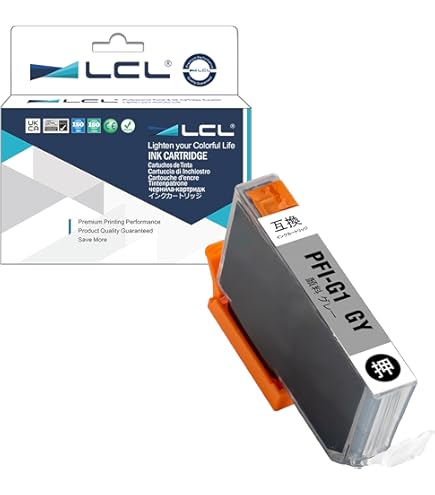 Amazon.co.jp: LCL Canon用 キャノン用 PFI-G1 10-PACK MBK PBK
